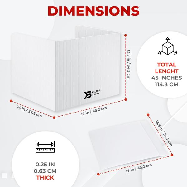 Imagem de Pastas de privacidade Kraff Shop 24 com caixa de armazenamento para estudantes