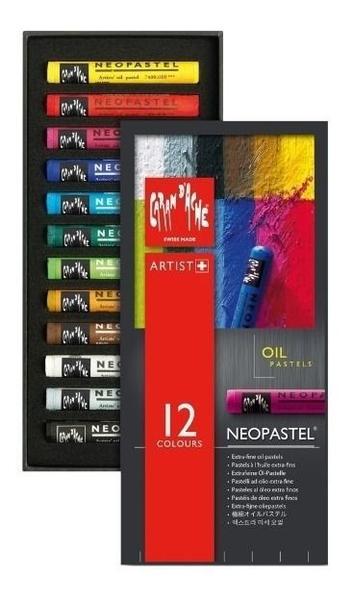 Imagem de Pastel Oleoso Profissional Caran D'ache 12 Cores