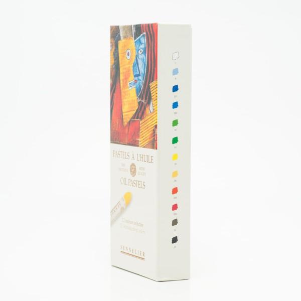 Pastel Oleoso Sennelier 12 Cores Imagem de Pastel Oleoso Sennelier 12 Cores