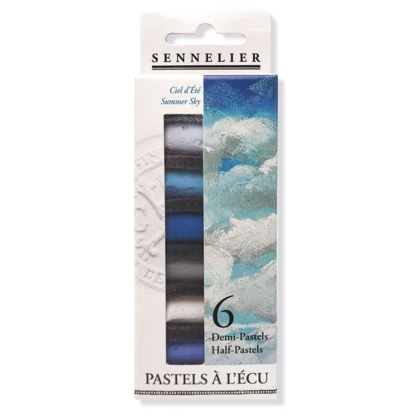 Imagem de Pastel Seco Sennelier Extra Soft 06 Cores Summer Sky