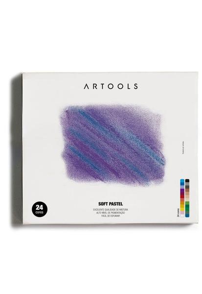 Imagem de Pastel Seco Soft  24 Cores - Artools