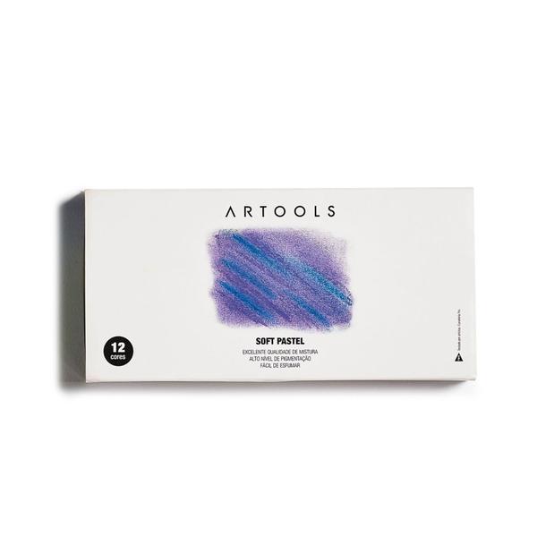 Imagem de Pastel Soft (Seco) Artools 12 Cores