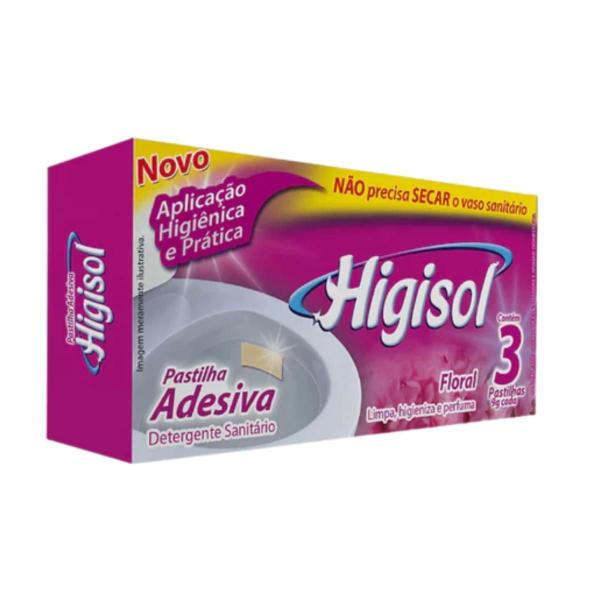 Imagem de Pastilha Adesiva Higisol Lavanda e Floral - Limpeza e Perfume por até 480 Descargas! 