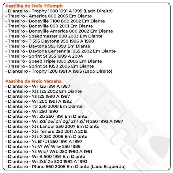 Imagem de Pastilha de Freio Brandy - Metálicas - 1 Par - Cod 21108