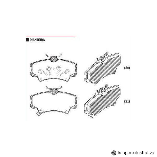 Imagem de Pastilha de Freio Civic 1.6 / 1.7 16V EX / Lx ( Brasil ) 2000 / New Civic 1.8 Lxs / Exs 06 / Varga