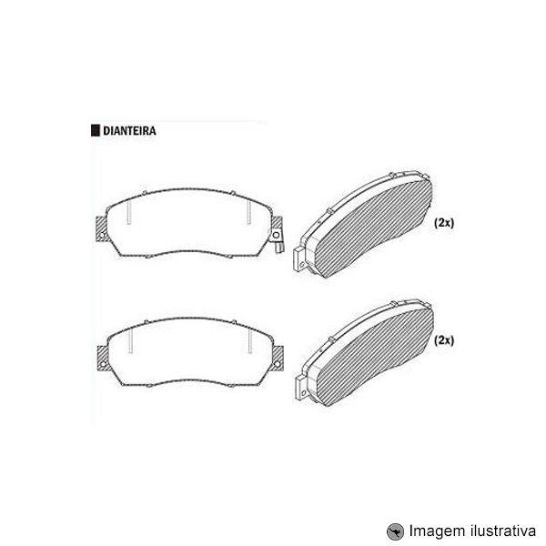 Imagem de Pastilha de Freio Crv 2.0 Lx / ELX 4X2 / ELX 4X4 13 / Crv EX 07 / Nova Crv 2.0 Lx / Elx4X2 / Elx4X4 13 ...