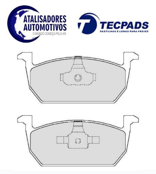 Imagem de Pastilha de Freio Dianteira VOLKSWAGEN A1 Sportback/Polo novo 1.0 12V/Virtus 1.0 2018 2019 2020 2021... Em diante - ORIGINAL TEC5316 (SYL1423)