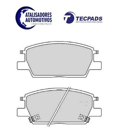 Imagem de Pastilha de Freio Dianteiro CHEVROLET Equinox 1.5  LT 16V 2019 2020 2021 2022 2023... Em diante. Equinox 2.0 LT 16V 2017 2018 2019 2020 2021 2022 2023