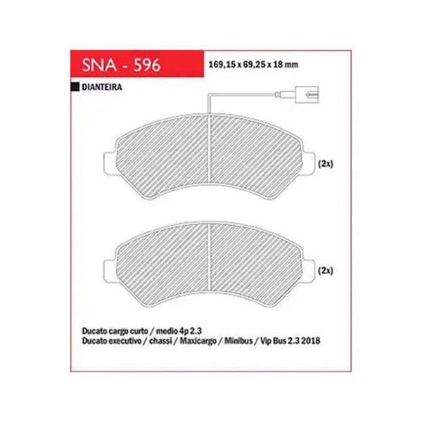 Imagem de Pastilha De Freio DT Ducato Cargo 2.3 - 2018