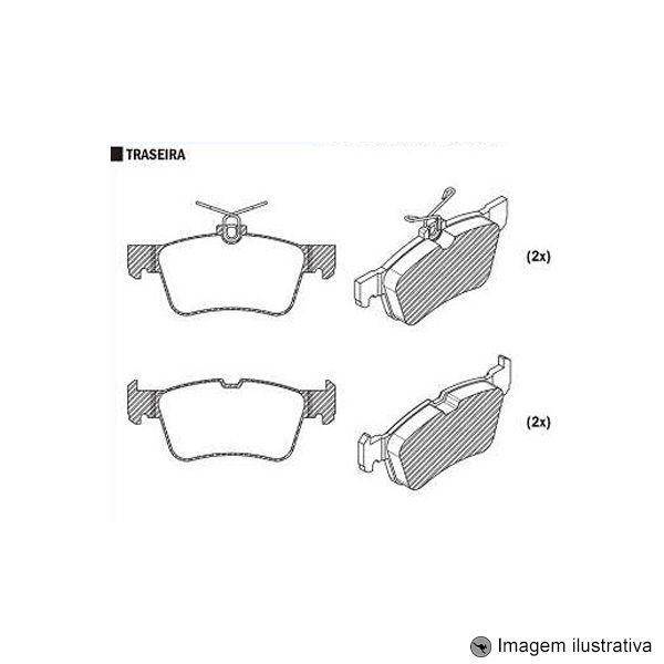 Imagem de Pastilha de Freio Fusion 2.5 Flex / 2.0 Ecoboost Titatium Awd 2013 / Fusion Hybrid / Plus Hybrid 2013 / ( Traseira )