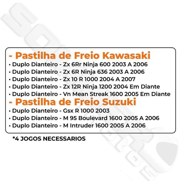 Imagem de Pastilha de Freio GP Tech Dianteiro - 1 Par