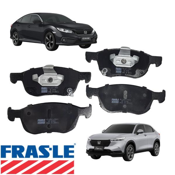 Imagem de Pastilha de Freio HR-V EXL 1.5 L 16V Dohc L4 2022 A 2024 Fras-le Dianteira