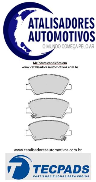 Imagem de Pastilha de Freio Hyundai HB20S 1.6 4P Comfort Plus/Comfort Premium 2013 2014 2015 2016 2017 2018 2019 2020 2021 2022 Original-Tecpads 5212 (SYL6261)