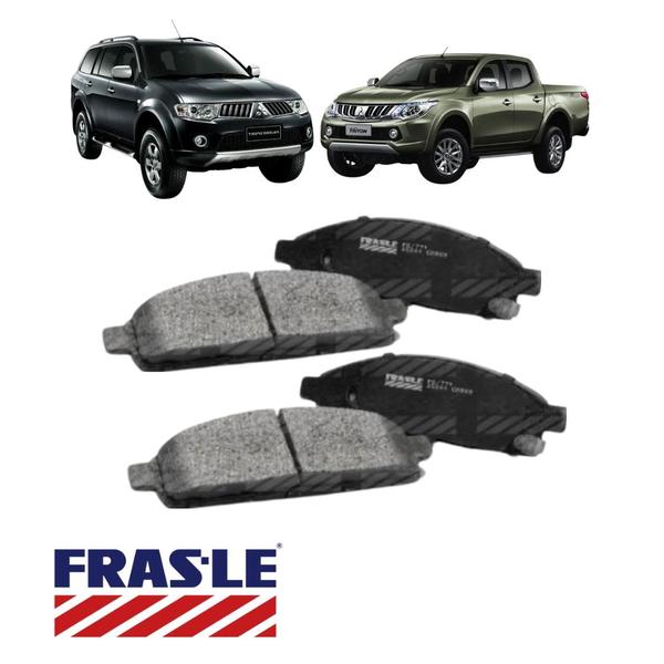 Imagem de Pastilha de Freio Pajero Dakar HPE 4X4 MT 4M41 3.2L 16V Dohc L4 2009 A 2013 Fras-le Dianteira