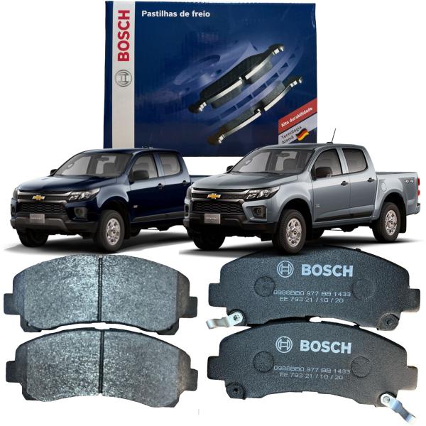 Imagem de Pastilha de Freio S10 2.4 2.5 2.8 Trailblazer 2.8 3.6 2012 2013 2014 2015 2016 Original Bosch