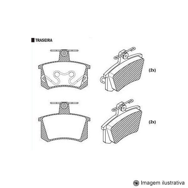 Imagem de Pastilha de Freio Tempra 16V 93 / 98 ( Traseiro ) / Tempra Turbo 1994 ...