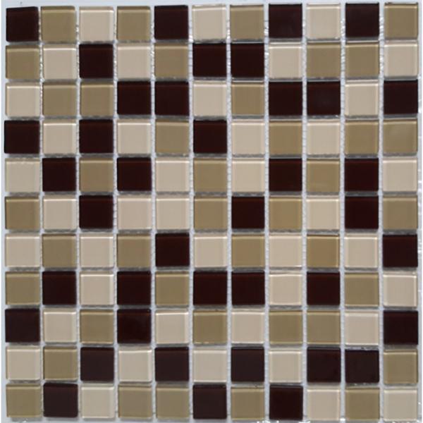 Imagem de Pastilha de Vidro Cristal Mix Glass Mosaic 30cmx30cm (Placas)