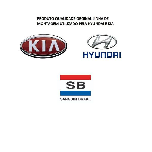 Imagem de Pastilha Dianteira Hyundai Tucson 2.0  2.7 Original Korea