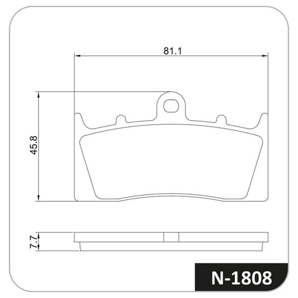 Imagem de Pastilha Freio Dianteiro BWM K1200 K1300 K1600 R1100 R1200