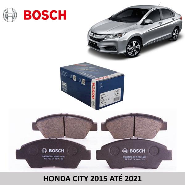 Imagem de Pastilha freio dianteiro original bosch honda city 2019