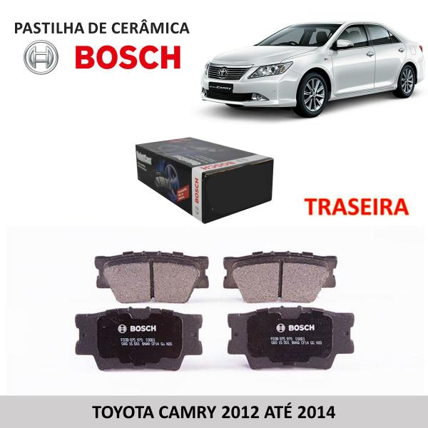 Imagem de Pastilha freio traseiro bosch ceramica toyota camry 2013