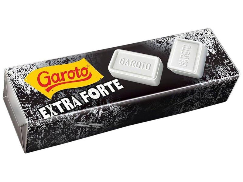 Pastilha Garoto Menta Extra Forte Caixa com 40 Unidades de 17g Imagem de Pastilha Garoto Menta Extra Forte Caixa com 40 Unidades de 17g