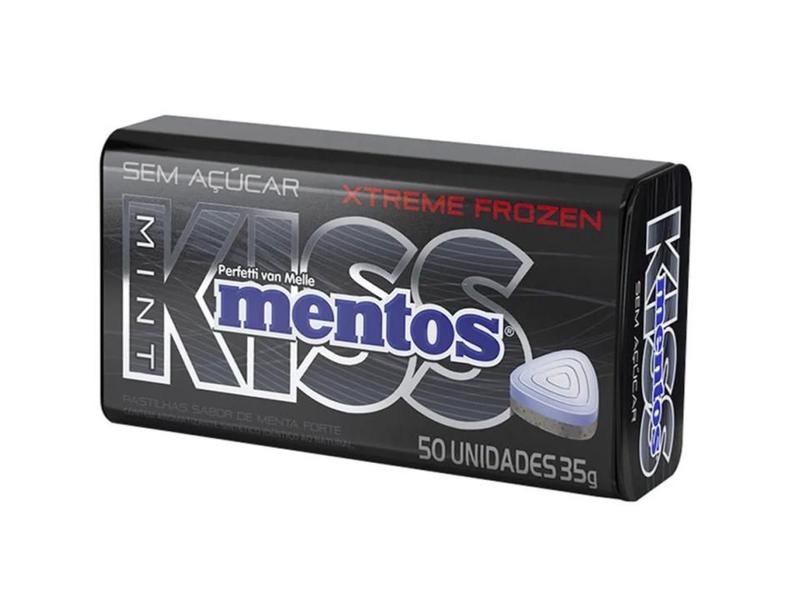 Imagem de Pastilha Mentos Kiss Extreme Frozen Sem Açúcar 35g