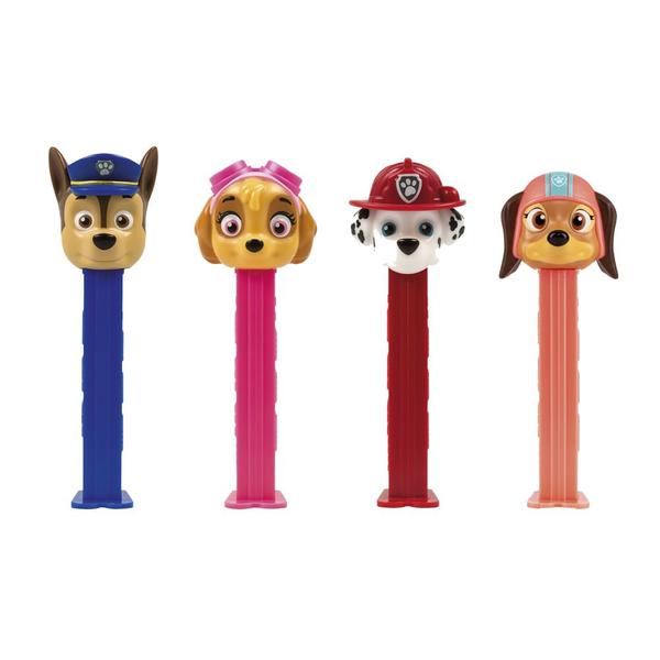 Imagem de Pastilha Pez com Dispenser Patrulha Canina Sabores e Cores Sortidas com 3 Unidades