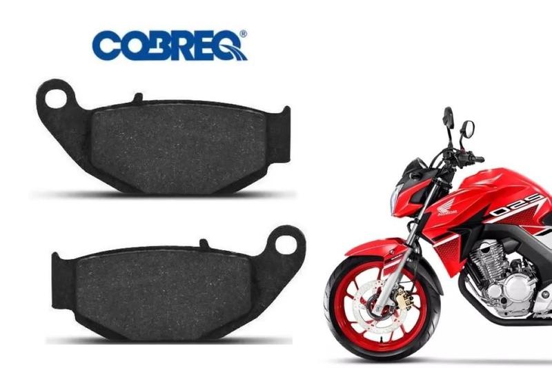 Imagem de Pastilha Traseira Cobreq Cb250F Twister Nxr Bros 160 Xre 190