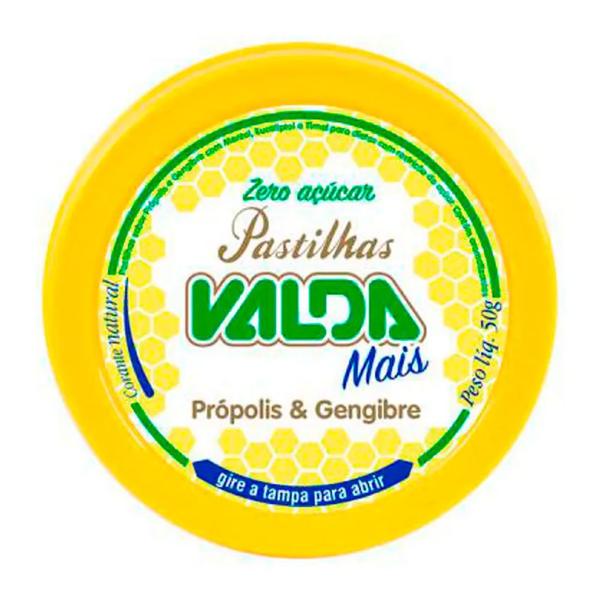 Imagem de Pastilha Valda Mais Própolis e Gengibre 50g