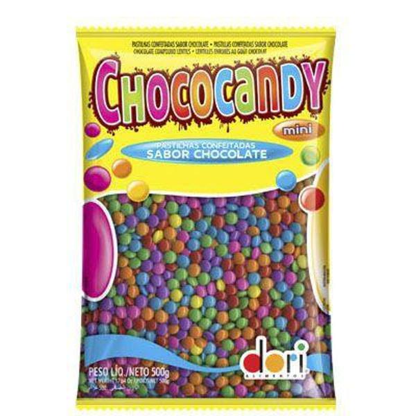 Imagem de Pastilhas Chococandy Sabor Chocolate Cores - Dori