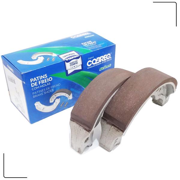 Imagem de Pastilhas e Lonas de Freio Biz 125 Combi Brake 2018-2022 Cobreq