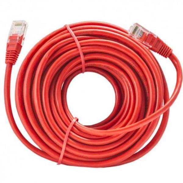 Imagem de Patch cord cat.5e 10m vermelho plus cable