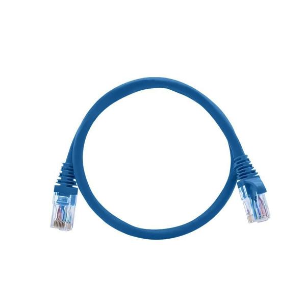 Imagem de Patch Cord Cat6 U/UTP LSZH Azul 0,50 Centímetros