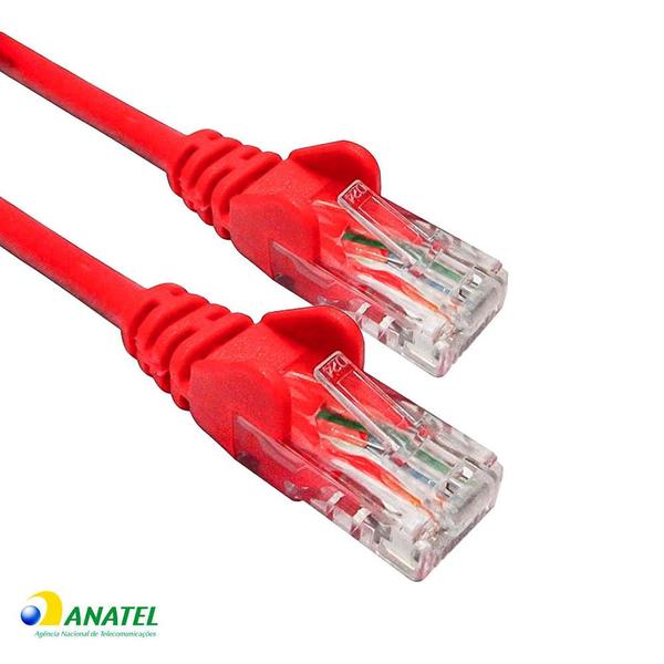 Imagem de Patch Cord Cat6 U/UTP Vermelho 1,50 Metros