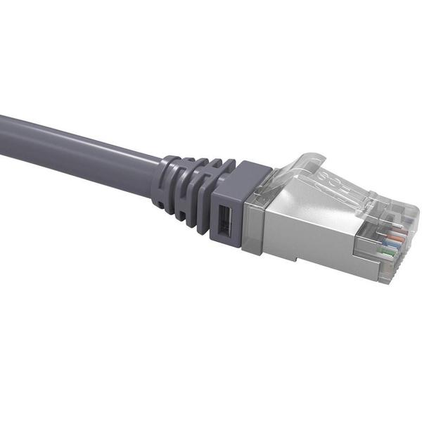 Imagem de Patch Cord Cat6A F/UTP CM GigaLan Furukawa Cinza 3,0 Metros