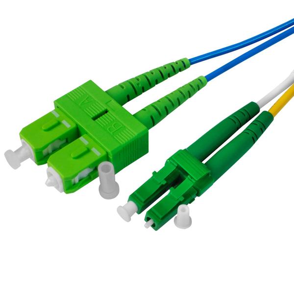 Imagem de Patch Cord Óptico Monomodo Duplex SM SC-APC/LC-APC (9/125) - 2 Metros