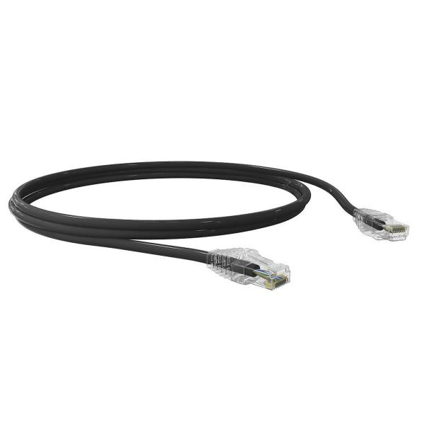 Imagem de Patch Cord U/utp Cat.5e Cmx T568a/b 2.5 Metro Preto 35104008