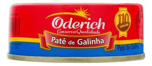 Imagem de  Pate De Galinha Oderich Enlatado 100g