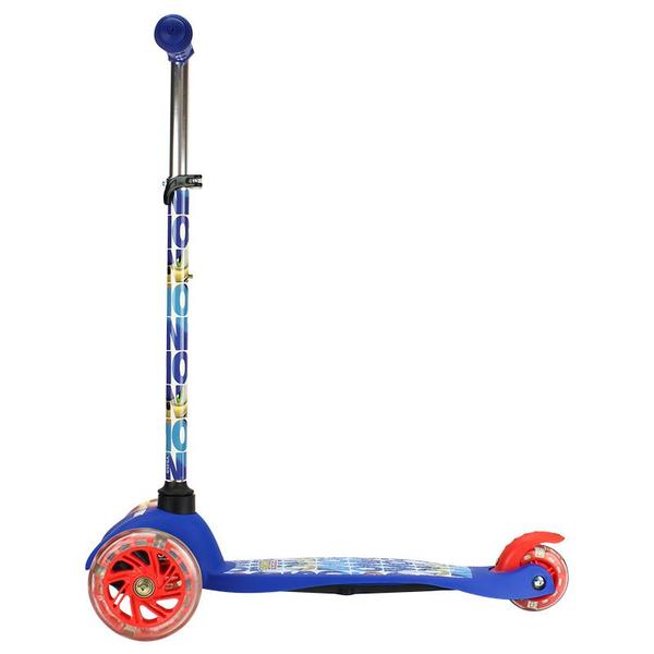 Imagem de Patinete 3 rodas com luz nas rodinhas Sonic the Hedgehog 45 kg