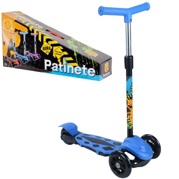 Imagem de Patinete 3 Rodas Radical Power New Azul - Dm Toys