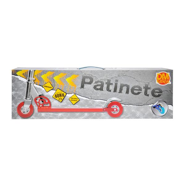 Imagem de Patinete DM Radical em Alumínio Dobrável Vermelho DM Toys