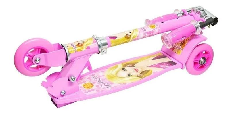 Imagem de Patinete Dm Toys Radical Top 3 Rodas Belinda Rosa -