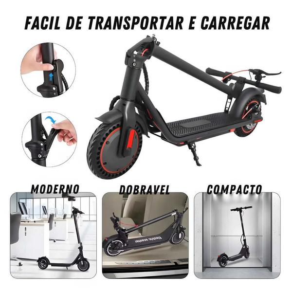 Imagem de Patinete Elétrico 120kg Lançamento 2025  Adulto e Infantil  Bateria Alta Capacidade 30km  Novo Motor, Autonomia e Economia