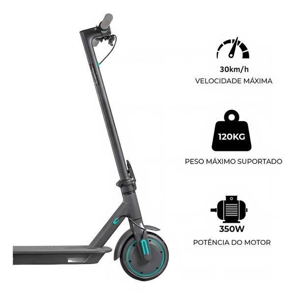 Imagem de Patinete Elétrico Adulto e Infantil 120kg 2025  Alta Capacidade 30km  Novo Motor + Economia e Autonomia  Bateria duradoura