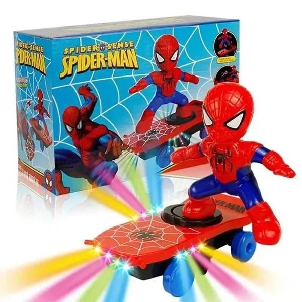 Patinete Elétrico Marvel Spiderman com Brinquedo Musical - Para Crianças Imagem de Patinete Elétrico Marvel Spiderman com Brinquedo Musical - Para Crianças