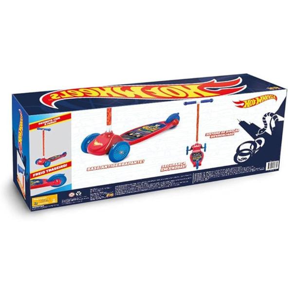 Imagem de Patinete Hot Wheels 3 Rodas F00551 - Fun