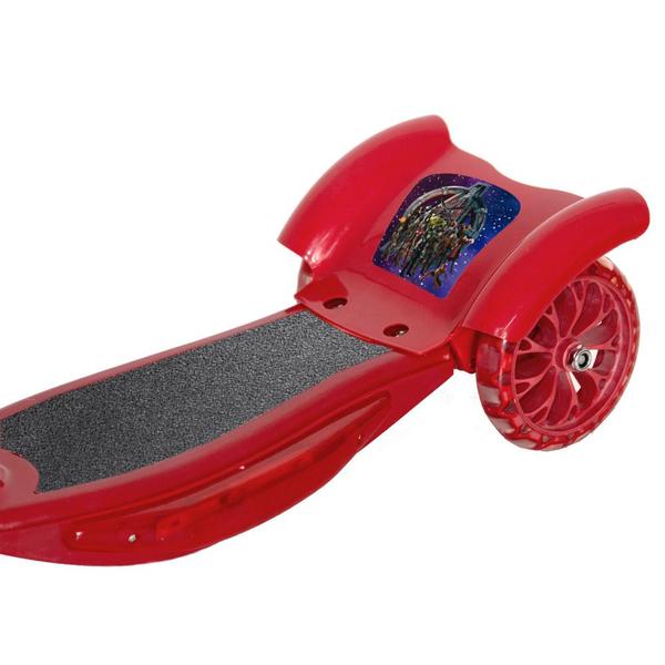 Imagem de Patinete Infantil 3 Anos Vermelho Divertido Vingadores Som