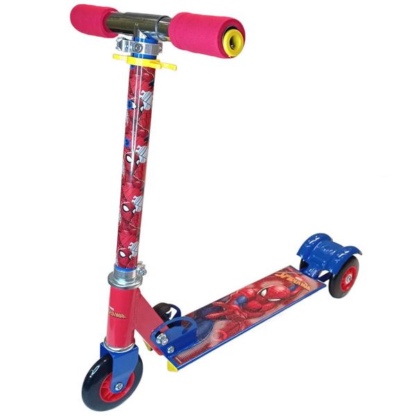 Imagem de Patinete Infantil 3 Rodas - Spider-Man - Marvel - ST Import