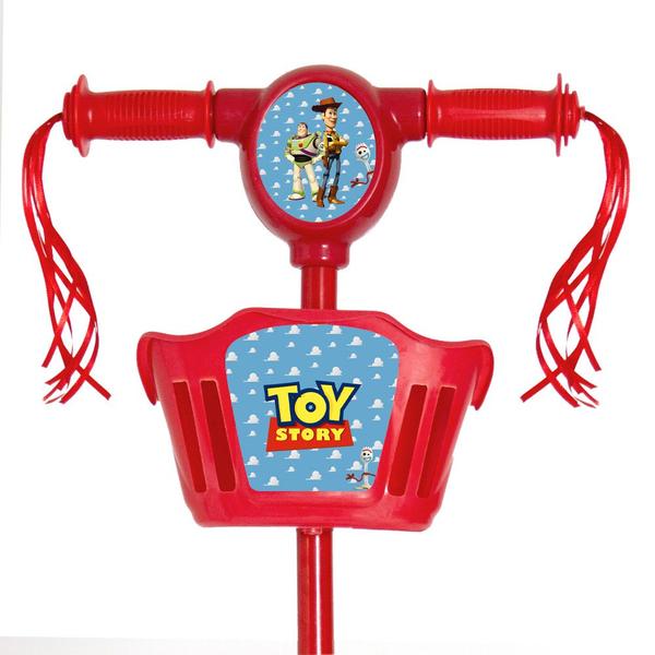 Imagem de Patinete Infantil 3 Rodas Toy Story c/ Luz Led Som Radical